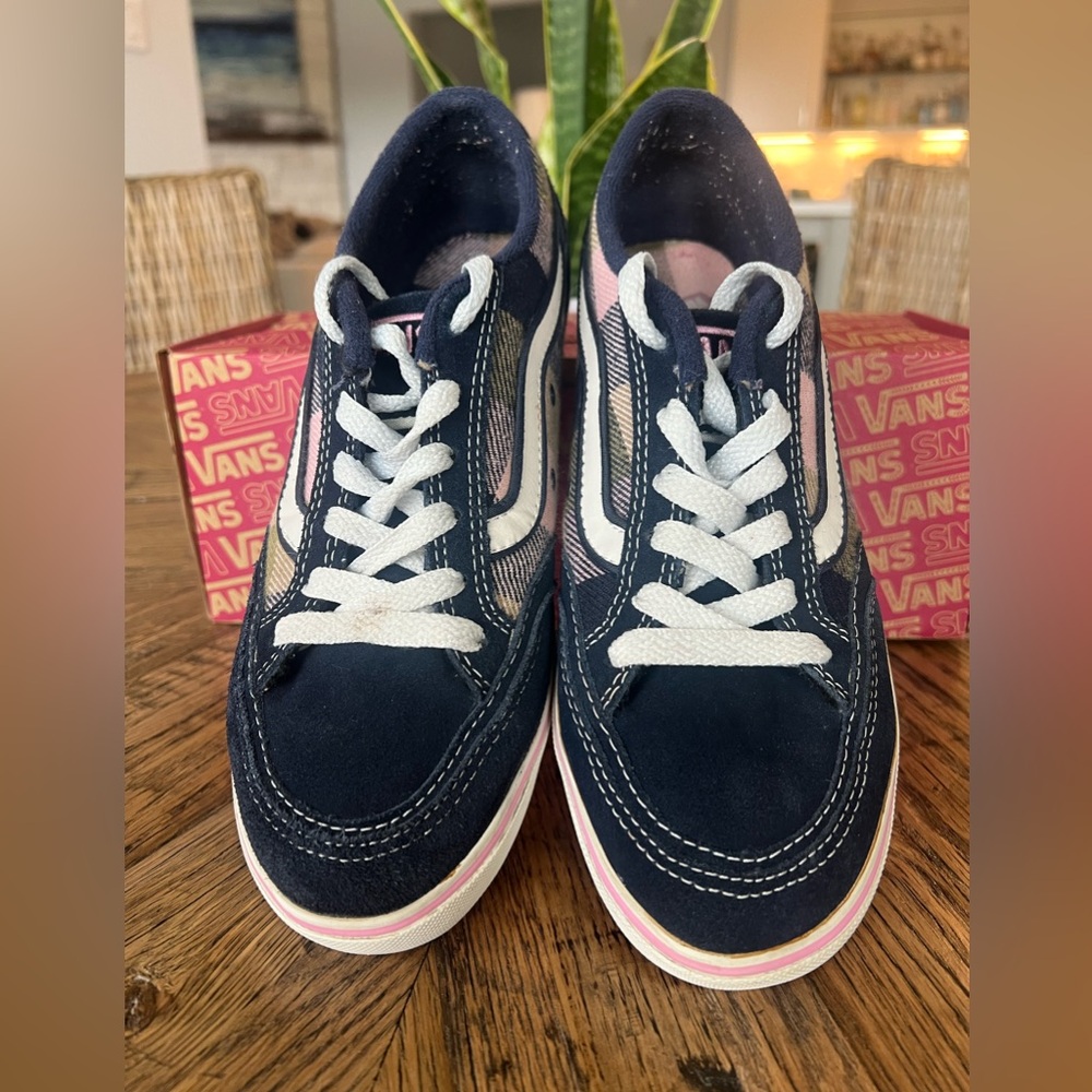 VANS Women’s Old Skool “Copley” Plaid Flannel Sneakers SZ 8